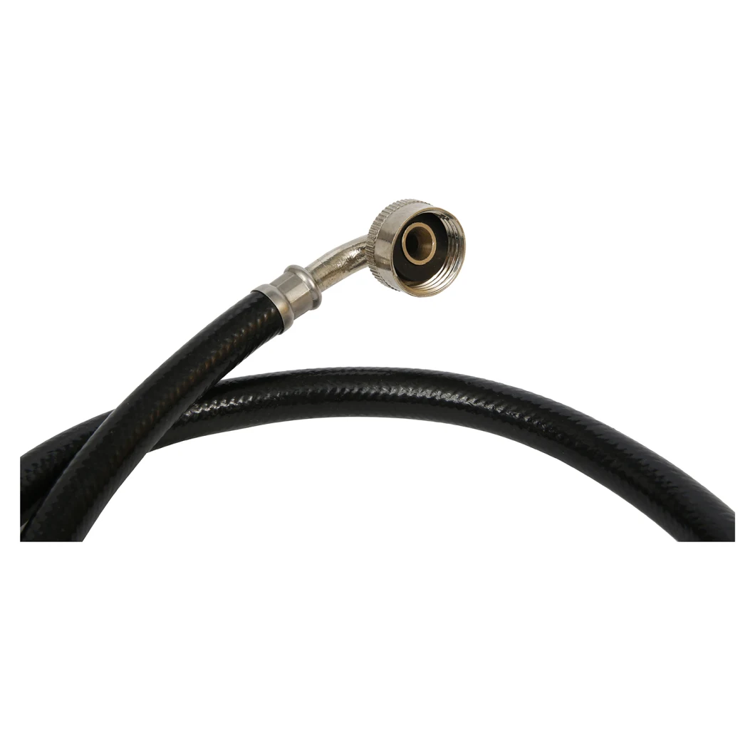 North American and Mexican Black PVC Washing Machine Hose