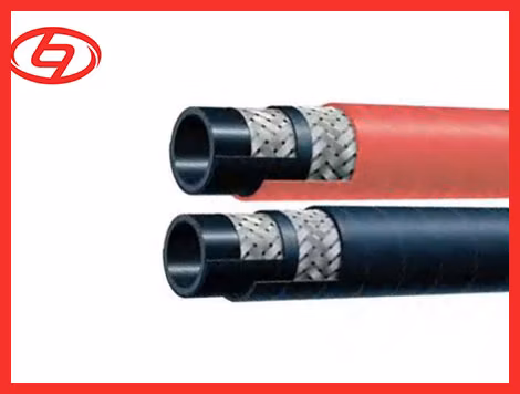 Высокотемпературный 270 PSI EPDM стальной проволочной оплетки, промышленный паровой шланг высокого давления для паровой турбины сушилки, длительный срок службы, передача насыщенного пара, жаростойкий
